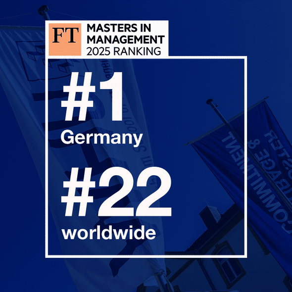Financial Times 2025 管理学硕士排名：德国第1、全球第22